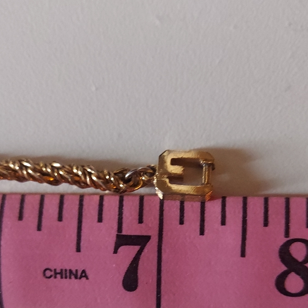Givenchy Gold Rope Chain Bracelet - Picture 7 of 7